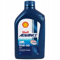 Моторное масло Shell Advance AX7 10w40 1л
