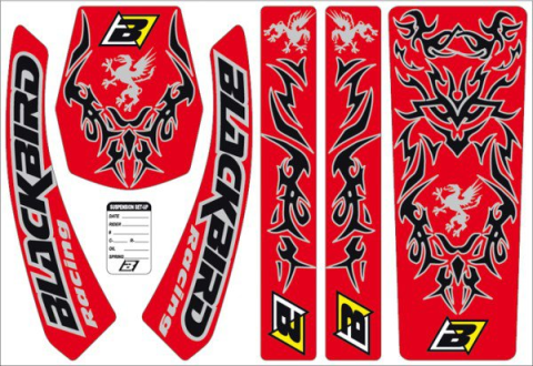 Комплект наклеек GRYPHON BLACKBIRD E5128