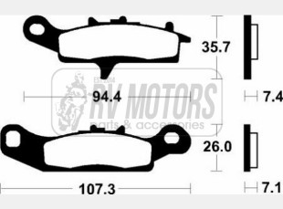 Тормозные колодки SBS 798SI