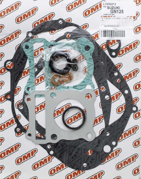 Полный комплект прокладок SUZUKI GN125 OMP L1930213
