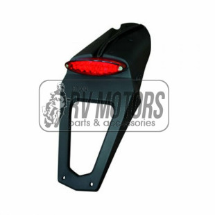 Щиток задний + стоп сигнал RACETECH PTLED0NR007 