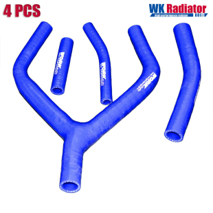Коплект патрубков системы охлаждения YAMAHA WR250 YZ250 90-91 WORK 050B