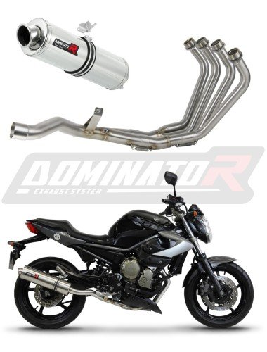 Полная система выхлопа Yamaha XJ6N / XJ6S / XJ6F Diversion 2009 - 2016 DOMINATOR круглый