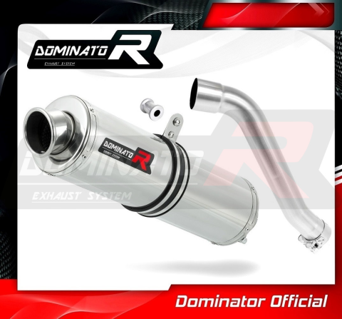Прямоток DOMINATOR HONDA XL 650 V TRANSALP 2001 - 2007 круглый