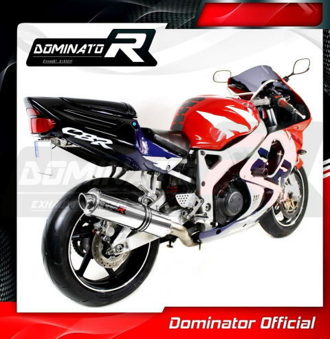 Прямоток DOMINATOR HONDA CBR 900 RR FIREBLADE SC33 1996 - 1999 круглый