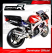 Прямоток DOMINATOR HONDA CBR 900 RR FIREBLADE SC33 1996 - 1999 круглый