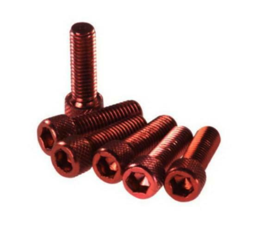Комплект болтів Vicma M8x25 6шт TC825RJ червоні