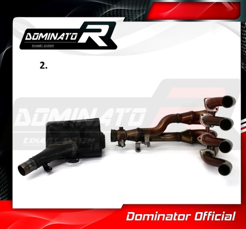Выхлопной коллектор DOMINATOR SUZUKI GSXR 600 L1-L7 DECAT 2011 - 2017
