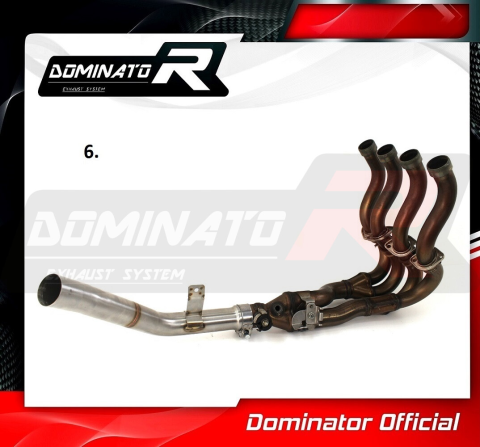 Выхлопной коллектор DOMINATOR SUZUKI GSXR 600 L1-L7 DECAT 2011 - 2017