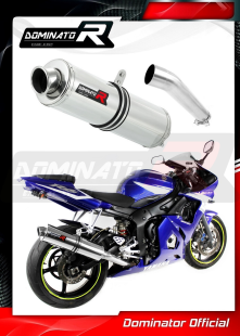 Прямоток DOMINATOR YAMAHA YZF R6 2003 - 2005 круглый