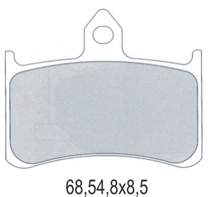 Тормозные колодки GALFER FD148G1651 (FA187)