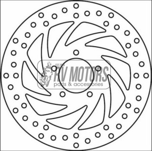 Тормозной диск BREMBO BRM 68B407B0