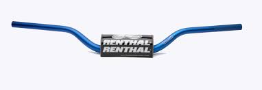Алюминиевый руль RENTHAL 28.6 mm Синий 821-01-BU