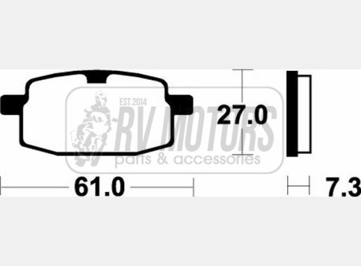 Гальмівні колодки SBS 111HF