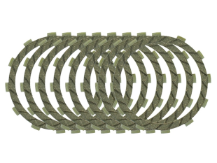 Фрикционные диски сцепления KAWASAKI KX 250D1/D2`85-86, KX 500B1/B2`85-86 (EBS4459)  BRONCO AT-03378C