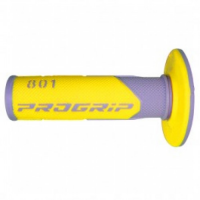 Ручки руля PROGRIP PG801 (22+25MM 115MM) серый/жёлтый (PG801/1) PA080100GRGI