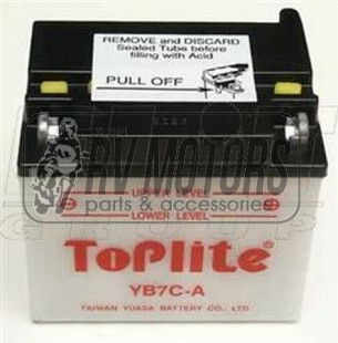 Аккумулятор TOPLITE YB7C-A