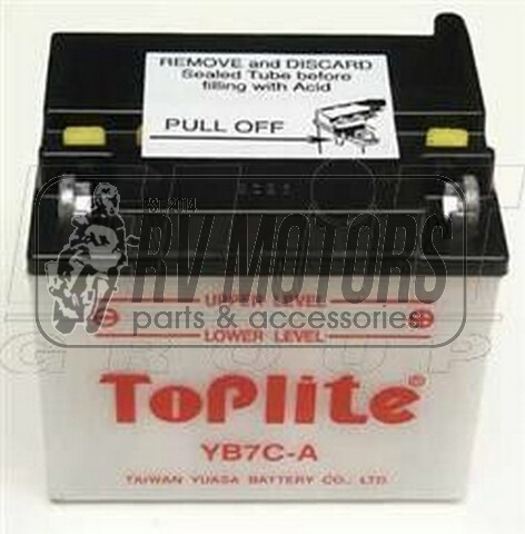 Аккумулятор TOPLITE YB7C-A