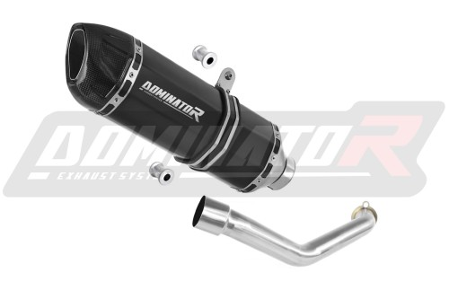 Прямоток Suzuki BURGMAN 400 1998 - 2002 DOMINATOR HP1 черный