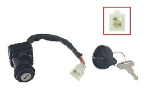 Замок зажигания ARCTIC CAT 250/300/400 '97-'00, 454 BEARCAT '96-'98, 500 '98-'00 (OEM: 3409-003, 3430-013, 3430-028) BRONCO AT-01264