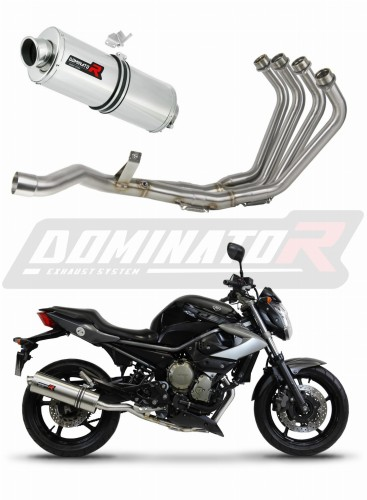 Полная система выхлопа Yamaha XJ6N / XJ6S / XJ6F Diversion 2009 - 2016 DOMINATOR овальный
