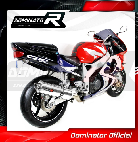 Прямоток DOMINATOR HONDA CBR 900 RR FIREBLADE SC33 1996 - 1999 овальный