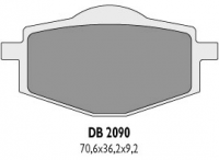 Тормозные колодки DELTA BRAKING DB2090OR-D (FA101)