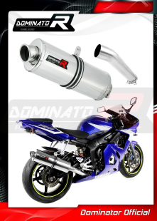 Прямоток DOMINATOR YAMAHA YZF R6 2003 - 2005 овальный