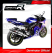 Прямоток DOMINATOR YAMAHA YZF R6 2003 - 2005 овальный