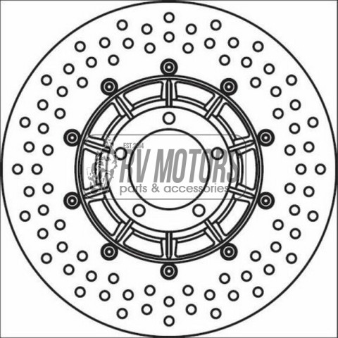 Тормозной диск BREMBO BRM 68B407B1