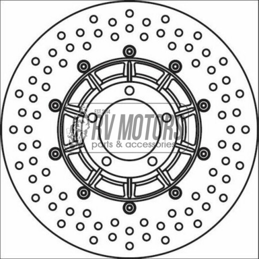 Гальмівний диск BREMBO BRM 68B407B1