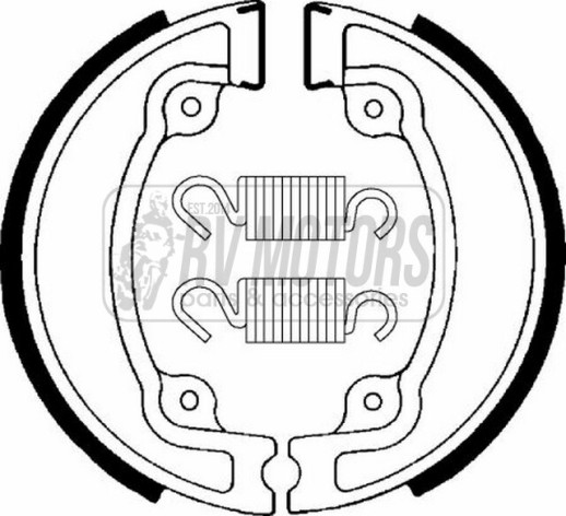 Гальмівні колодки SBS 2041
