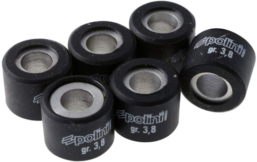 Ролики варіатора POLINI 046-91-38 16x13/3,8г 6шт