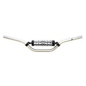 Алюминиевый руль RENTHAL 22 mm ATV Handlebar Yamaha Raptor 700 06-12 Серебряный 811-01-SI-03-219