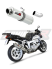 Прямоток BMW K1200R 2005 - 2009 DOMINATOR круглый