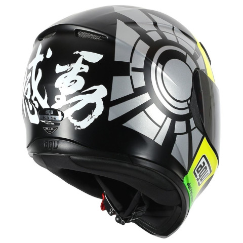 Шлем интеграл AGV K-3 SV Valentino Rossi winter test. Размер L. 