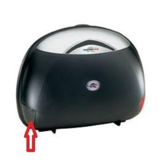 Світловідбивний елемент до кофру KAPPA K40N K624S білий