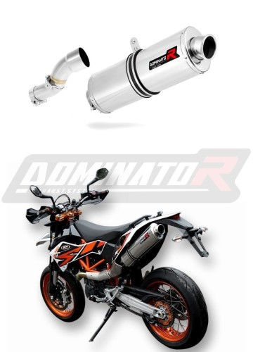 Прямоток KTM 690 SMC 2008 - 2011 DOMINATOR овальный