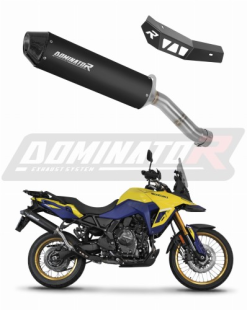 Прямоток Suzuki V-Strom 800 SE / V-Strom 800 DE 2023 - 2024 DOMINATOR MX2 черный