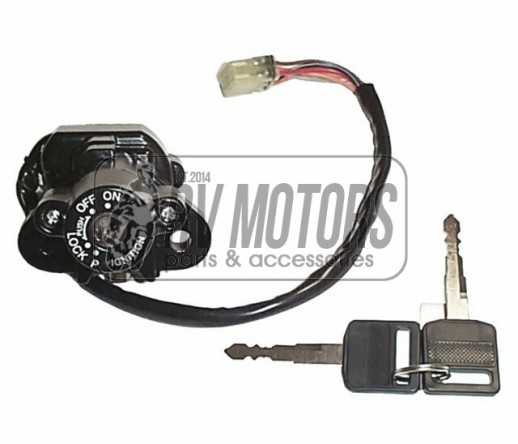 Замок запалювання SUZUKI GZ 125/250 98-07, GSF 600 00-04, GSF 1200 01-05, GSXR 600 97-00, GSXR 700 96-99 Vicma 6543