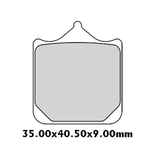 Тормозные колодки GALFER FD437G1651 (FA604/4)