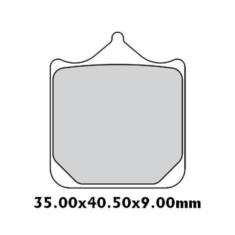 Тормозные колодки GALFER FD437G1651 (FA604/4)