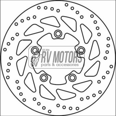 Тормозной диск BREMBO BRM 68B407B2