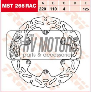 Тормозной диск TRW Lucas MST266RAC