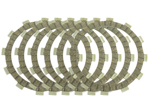 Фрикционные диски сцепления YAMAHA SR 250`80-81 (3Y8), SR 250SE`81-83  (EBS2267)  PSYCHIC MC-03782C