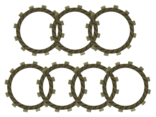 Фрикционные диски сцепления KAWASAKI KLX 250 '93-'16, KLX 300 '97-'07 (F1757) (EBS4469) PSYCHIC MC-03860C