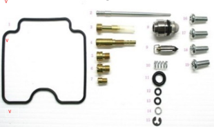 Ремкомплект карбюратора CAN-AM OUTLANDER 400 '03-'08 BEARING WORX CK95525 (26-1048)