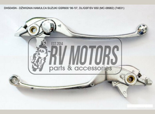 Важіль гальма SUZUKI GSR600 '06-'10, DL/GSF/SV 650, GSX650 08-16 NACHMAN DHS04SN 