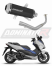 Полная система выхлопа Honda NSS 125 FORZA DOMINATOR овальный G2 черный