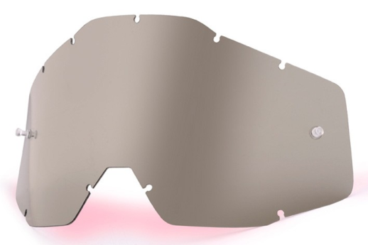 Скло маски 100% RACECRAFT/ACCURI/STRATA Smoke Anti-Fog 51001-007-02